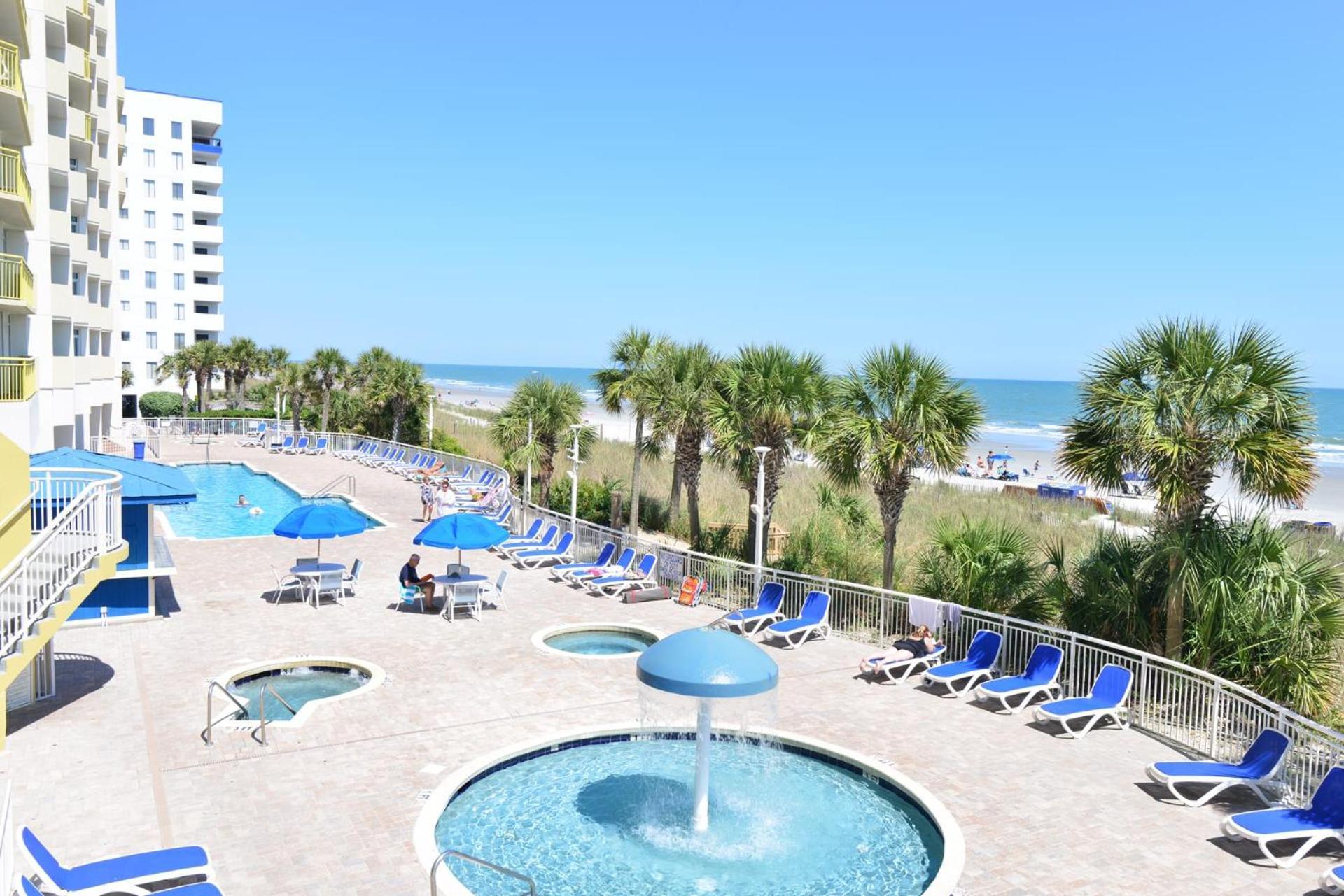 Bay Watch Resort Luxe Oceanfront End Unit 默特尔比奇 外观 照片