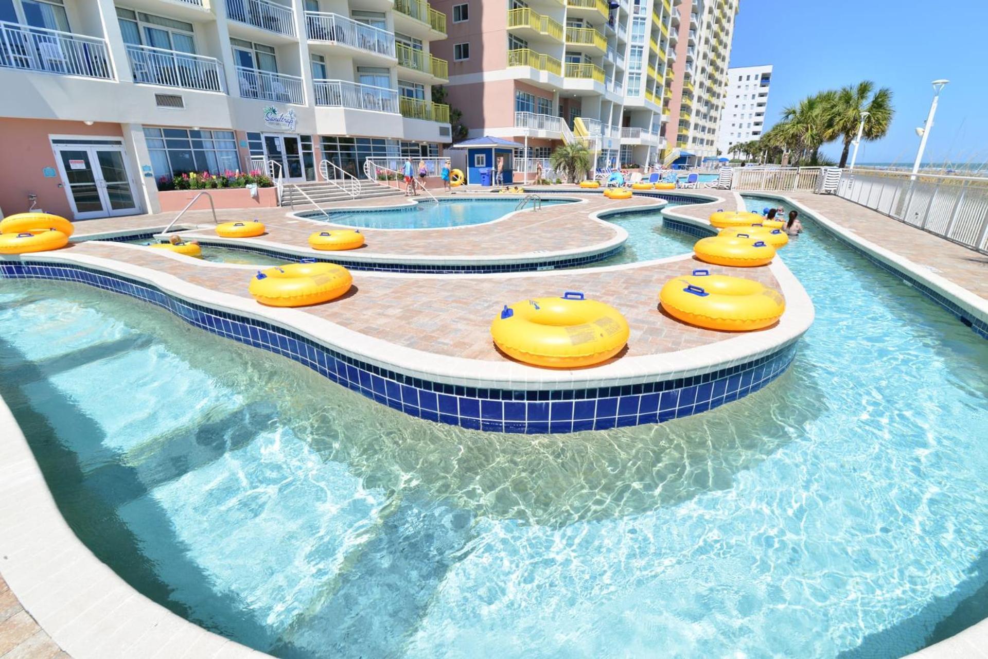 Bay Watch Resort Luxe Oceanfront End Unit 默特尔比奇 外观 照片