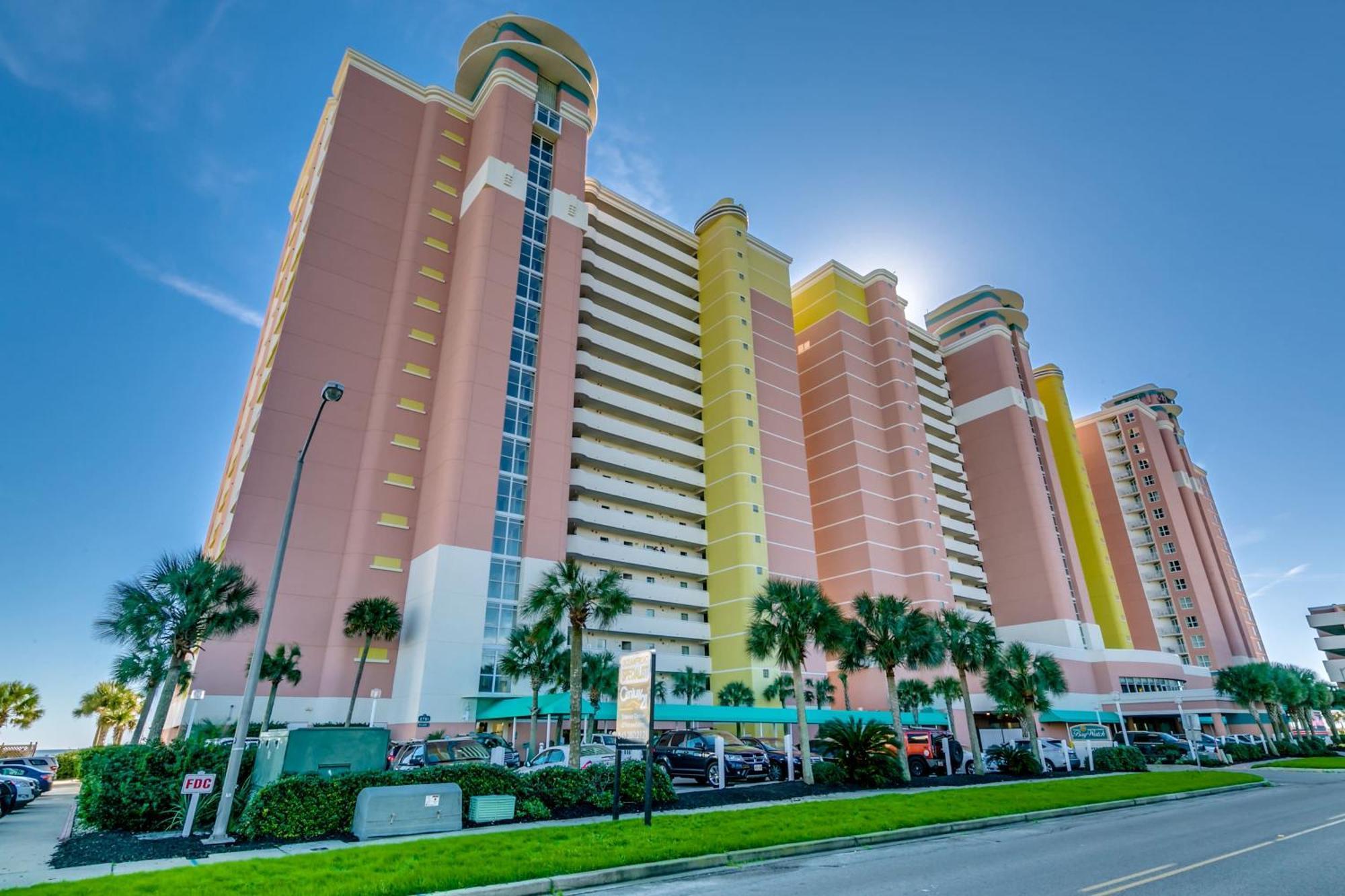Bay Watch Resort Luxe Oceanfront End Unit 默特尔比奇 外观 照片